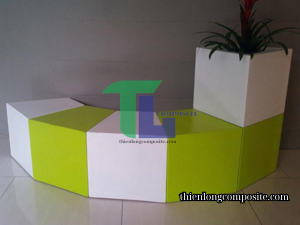 Chậu Composite Đúc Nguyên Khối